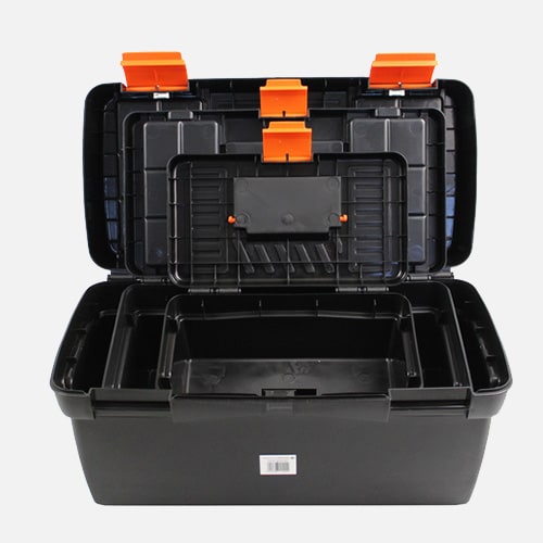 Mallette de rangement 16 compartiments - Ranges outils, casiers à