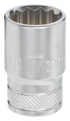 Douille 1/2" 17 mm - MT08 - Magnusson - Brico Dépôt