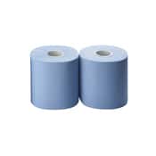 2 rouleaux de papier 150 m Bleu - Brenner - Brico Dépôt