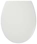 Abattant WC blanc "Diani" - 44,9 x 37,2 cm. - GoodHome - Brico Dépôt