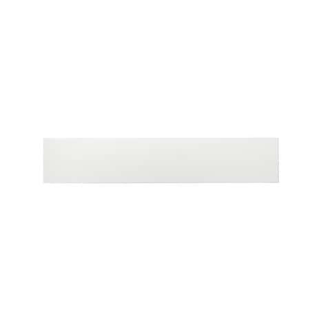 Bandeau four 60cm "ARTEMISIA/FLORIE" blanc mat - L. 59.7 x H. 11.5cm - GoodHome - Brico Dépôt