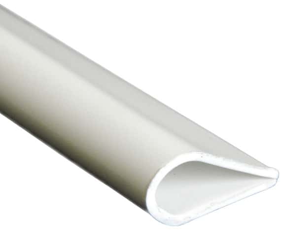 Serre feuillet PVC blanc L. 1 m - l. 15 mm - Brico Dépôt