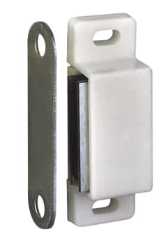 Loqueteau magnétique blanc 6kg - QUINCAILLERIE/Loqueteau Magnétique 