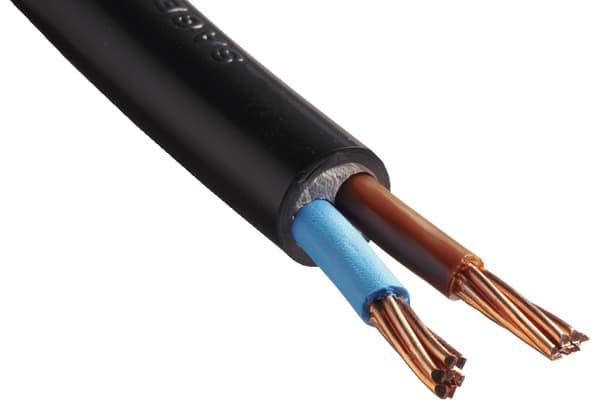 Ripca - câble de batterie 2 x 16mm2 noir/rouge - 2 mètres