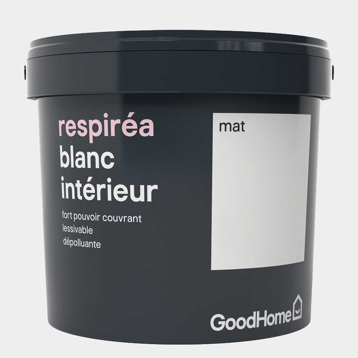 Peinture blanche Respiréa 5 L mat 