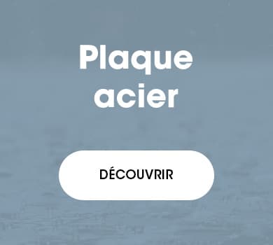 Plaque acier