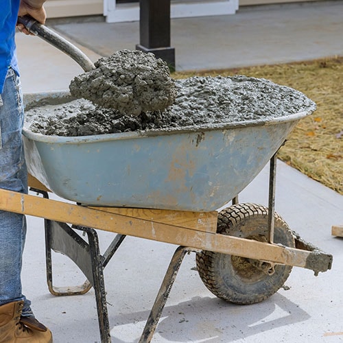 Sac de ciment beton pret a l emploi et mortier