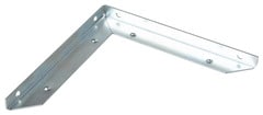 Lot de 2 fixations d'angle - Aluminium - 18 mm - GoodHome - Brico Dépôt