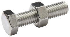 Boulons tête hexa inox 5 x 20 mm - Diall - Brico Dépôt