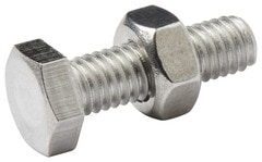 Boulons tête hexa inox 6 x 20 mm - Diall - Brico Dépôt