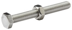 Boulons tête hexa inox 6 x 50 mm - Diall - Brico Dépôt