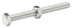 Boulons tête hexa inox 6 x 60 mm - Diall - Brico Dépôt