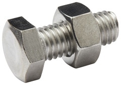 Boulons tête hexa inox 8 x 20 mm - Diall - Brico Dépôt