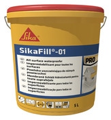 Revêtement d'étanchéité pour toiture "Sikafill 01"** gris 5 L - Sika - Brico Dépôt