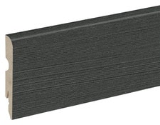 Plinthe décor imitation anthracite L. 220 x - H. 8 cm x Ép. 13 mm - GoodHome - Brico Dépôt