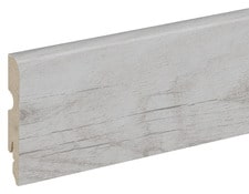 Plinthe décor imitation pin lavé blanc - GoodHome - Brico Dépôt