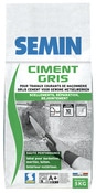 Ciment gris pour travaux de maçonnerie - sac de 5 kg - Semin - Brico Dépôt