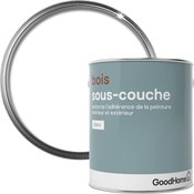 Sous-couche blanche pour bois 2,5 L - GoodHome - Brico Dépôt