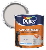 Peinture murs et boiseries intérieure acrylique Mat Beige 2.5 L - Dulux Valentine - Brico Dépôt