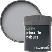 Testeur peinture cuisine acrylique mat gris Brooklyn 50 ml - GoodHome - Brico Dépôt