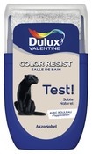 Testeur peinture salle de bains Color resist acrylique satin sable  30 ml - Dulux Valentine - Brico Dépôt