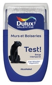 Testeur Peinture murs et boiseries intérieure acrylique Satin Beige intemporel 30 ml - Dulux Valentine - Brico Dépôt