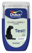 Testeur peinture cuisine Color resist acrylique mat vert saule 30 ml - Dulux Valentine - Brico Dépôt