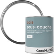 Sous-couche blanche pour bois 750 mL - GoodHome - Brico Dépôt