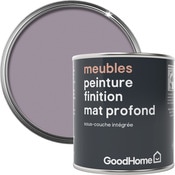 Peinture de rénovation meubles acrylique mat profond violet Nara 125 ml - GoodHome - Brico Dépôt