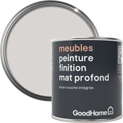 Peinture de rénovation meubles acrylique mat profond blanc Calgary 125 ml - GoodHome - Brico Dépôt