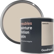 Peinture de rénovation meubles acrylique satin beige Santa Fe 0,5 L - GoodHome - Brico Dépôt