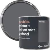 Peinture de rénovation meubles acrylique mat profond gris Meriden 0,5 L - GoodHome - Brico Dépôt