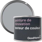 Testeur peinture de rénovation acrylique mat gris Bronx 70 ml - GoodHome - Brico Dépôt