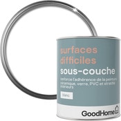 Sous-couche blanche pour surfaces difficiles 750 ml - GoodHome - Brico Dépôt