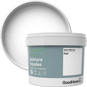 Peinture façades, boiseries et rebord de fenêtre blanc mat 2,5 L - GoodHome - Brico Dépôt