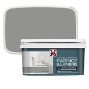 Peinture de rénovation faïence et lambris acrylique satin gris loft 2 L - V33 - Brico Dépôt