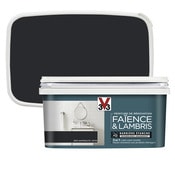 Peinture de rénovation faïence et lambris acrylique satin gris anthracite 2 L - V33 - Brico Dépôt