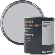 Peinture de rénovation radiateur et électroménager acrylique mat gris New Haven 0,75 L - GoodHome - Brico Dépôt