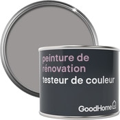 Testeur peinture de rénovation acrylique mat gris Long Island 70 ml - GoodHome - Brico Dépôt