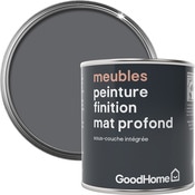 Peinture de rénovation meubles acrylique mat profond gris Meriden 125 ml - GoodHome - Brico Dépôt