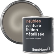 Peinture de rénovation meubles acrylique métallisé or Long Beach 125 ml - GoodHome - Brico Dépôt