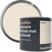 Peinture de rénovation meubles acrylique mat profond blanc cassé Juneau 0,5 L - GoodHome - Brico Dépôt