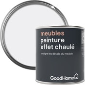 Peinture de rénovation meubles acrylique effet chaulé blanc North Pole 125 ml - GoodHome - Brico Dépôt