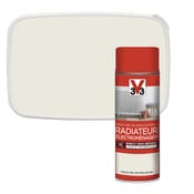 Aérosol de peinture de rénovation radiateur et électroménager acrylique satin voile de coton 400 ml - V33 - Brico Dépôt