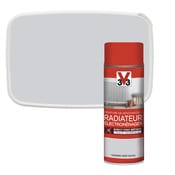 Aérosol de peinture de rénovation radiateur et électroménager acrylique satin tendre gris 400 ml - V33 - Brico Dépôt