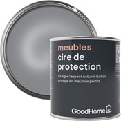 Cire pour meubles argent métallisé 125 ml - GoodHome - Brico Dépôt