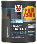 Peinture bois extérieure anthracite 2,5 L - V33 - Brico Dépôt