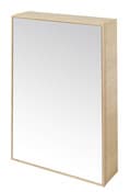 Armoire de salle de bains miroir "Avela" L.50 x H.70 x P.15 cm - GoodHome - Brico Dépôt