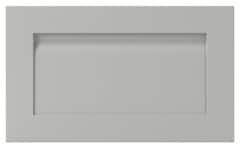 Façade casserolier ou hotte "Garcinia" gris ciment l.59,7 x h.35,6 cm - GoodHome - Brico Dépôt