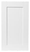 Façade 1 porte "Alpinia" blanc l.39,7 x h.71,5 cm - GoodHome - Brico Dépôt
